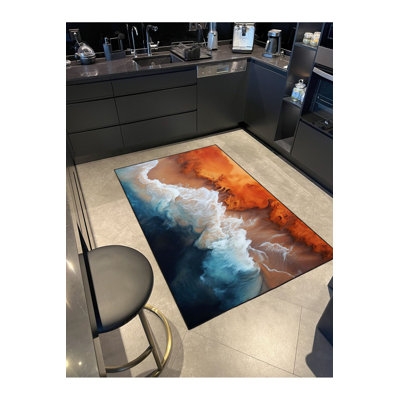 Tapis lavable à la machine Beach Sand