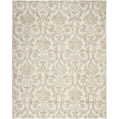 Tapis rectangulaire en polypropylène tissé à la machine Cristiaan