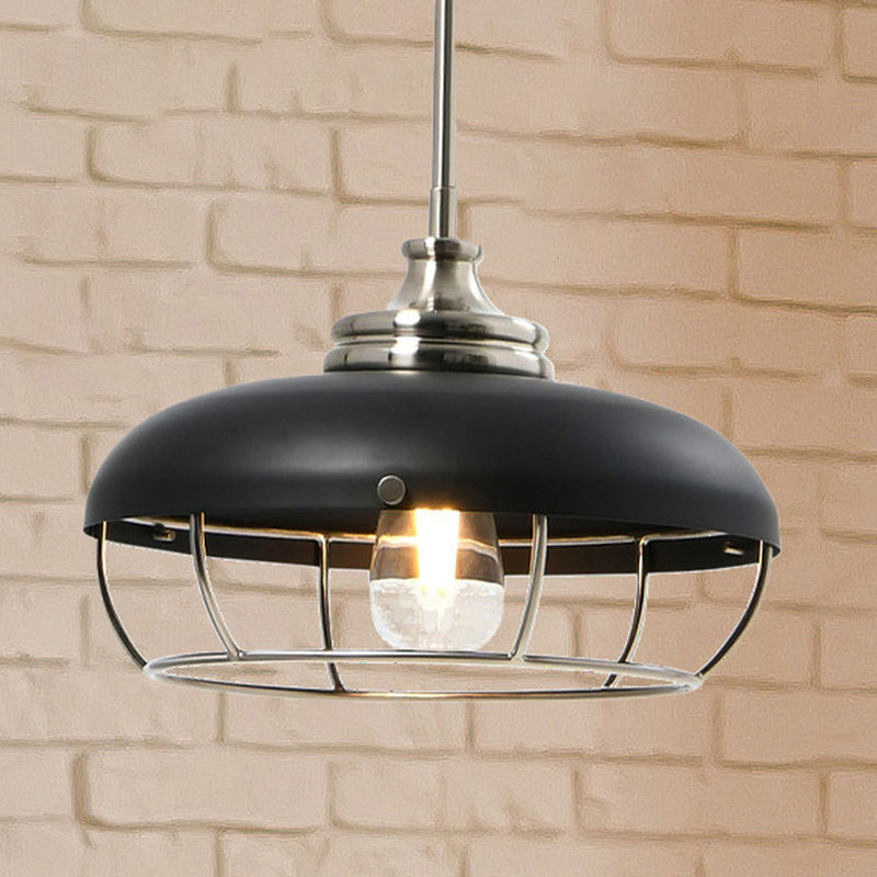 Apsel 1 - Light Pendant, Brushed Nickel, Matte Black