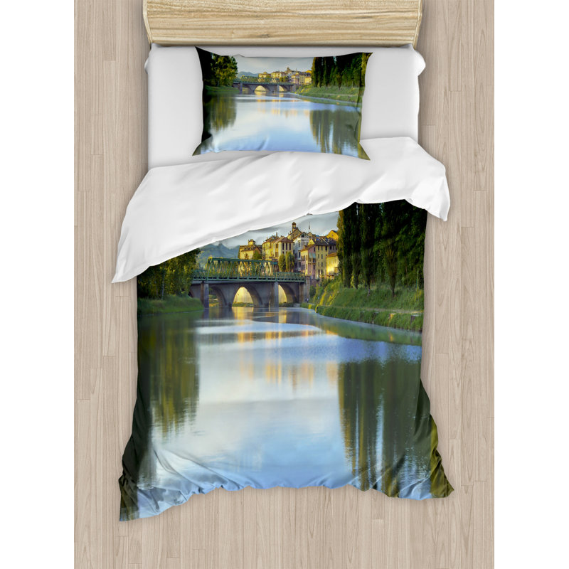 Landscape Rustic Polyester Duvet Cover