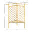 Banc de jardin en bois Disanto