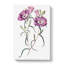 Purple Evening Primrose Flowers - Wrapped Canvas-55322382