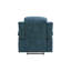 Fauteuil inclinable simple bleu clair, imperméable et résistant aux égratignures, peut s'incliner entre 110 et 115 °