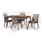 4 - Person Four Leg Dining Set