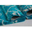 Tapis décoratif turquoise géométriques Chesnut-26067209