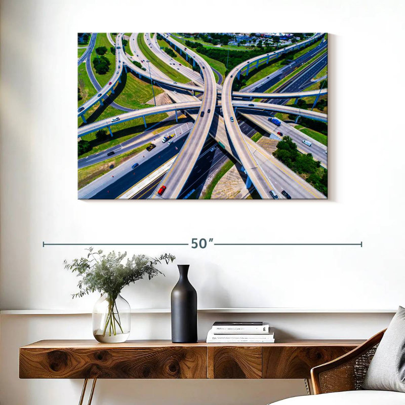 Mehar Austin Texas Super Highway, 26'' H x 39'' W
