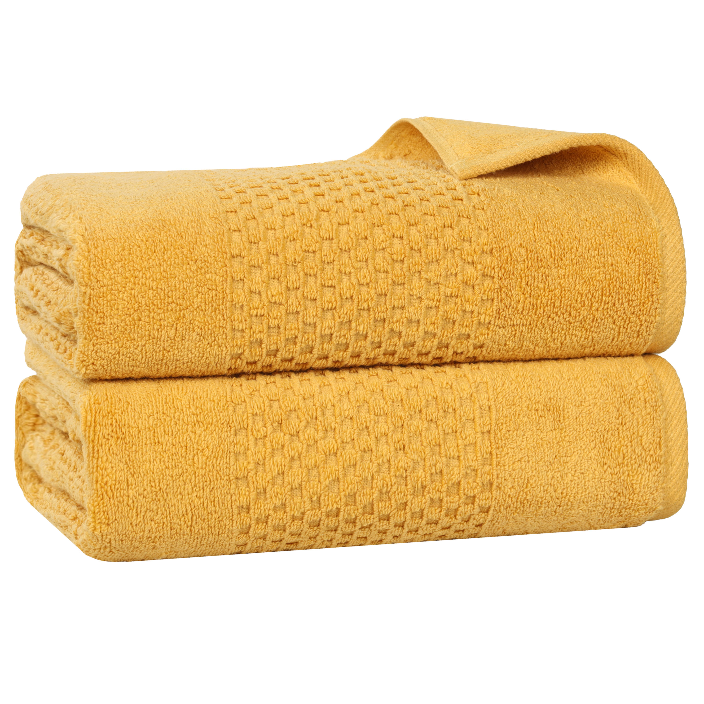 Superior Playa Zero Twist Cotton Medium Weight Solid Waffle Textured ...