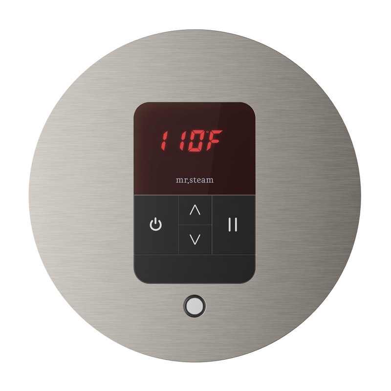 Thermostat rond itempo, Bronze
