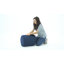 Repose-pieds rond avec repose-pieds Tonyo - Repose-pieds léger, table d'appoint ou siège - Salon - Chambre-235898072