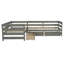 Lit plateforme simple en forme de L avec trois tiroirs de rangement, gris-1440174256
