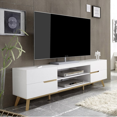 Ballinger Unfinished TV Stand for TVs up to 75"