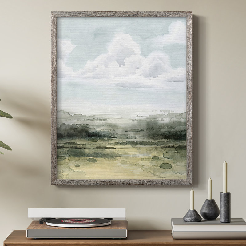 «Valley Highlight II», reproduction encadrée - bois massif, H 11 po x l 9 po