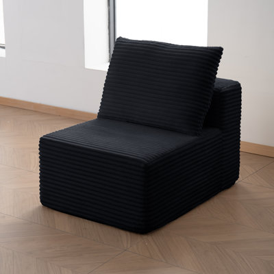 29.1" Modular Accent Chairs, U-shaped Minimalist Couches,modern Deep Seat Convertible Sleeper Sofa Bed,upholstered Couches For Living Room