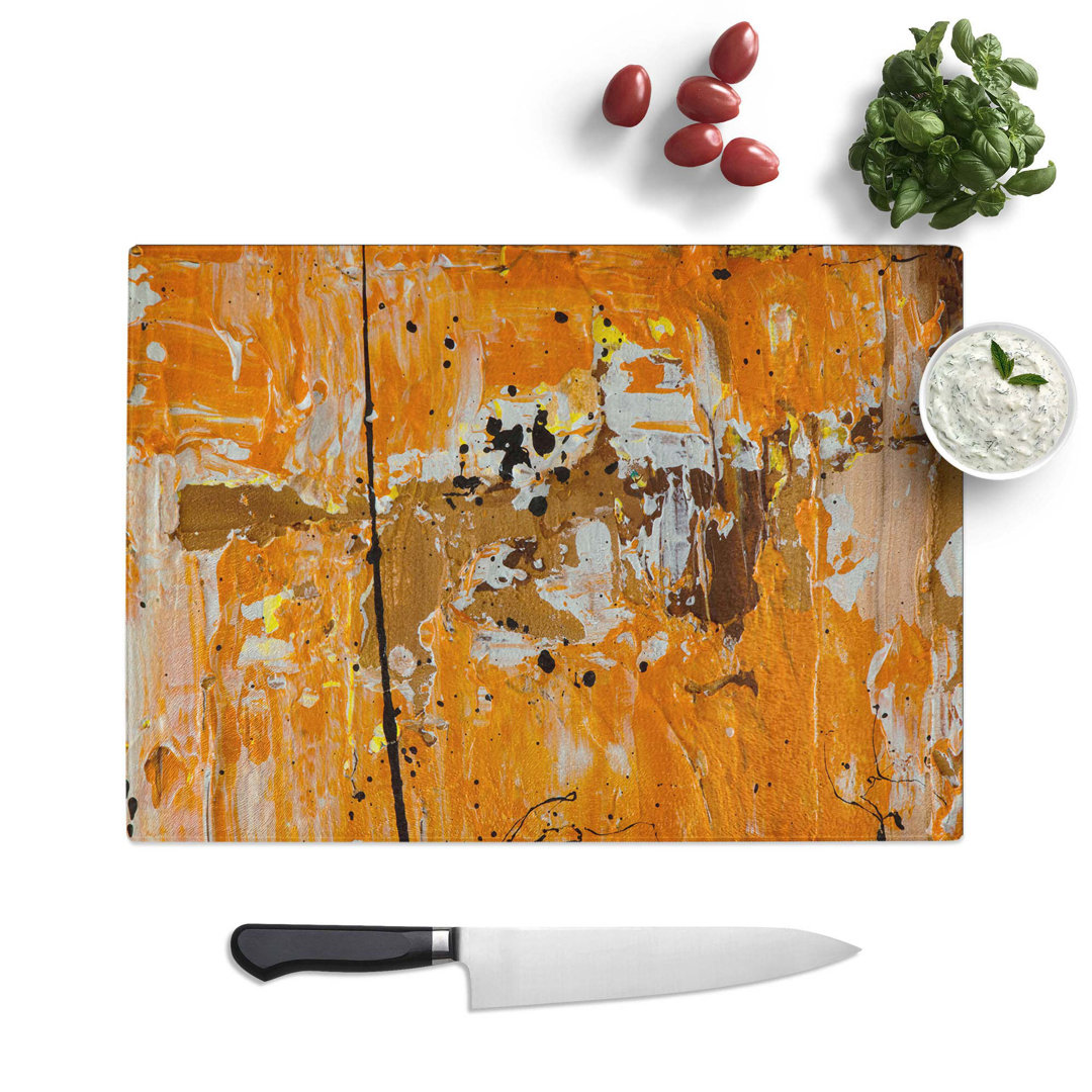 Tempered Glass Art Painting Vol.425 Chopping Board