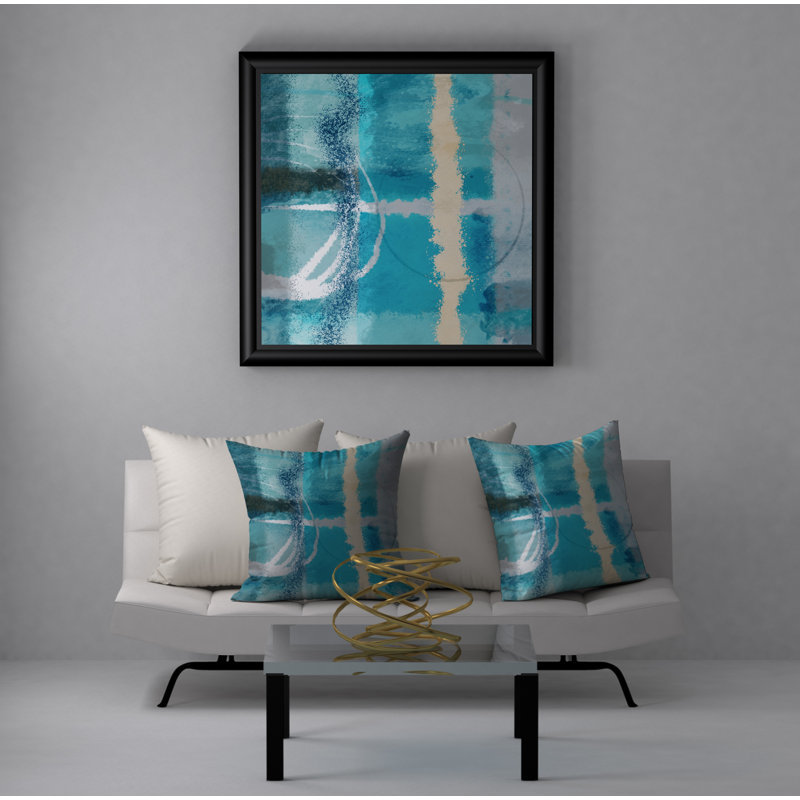 Housse de coussin carrée/insert, 18" x 18"