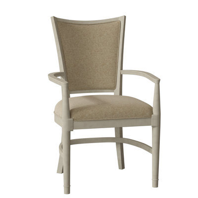Chaise avec accoudoirs rembourrée Garland