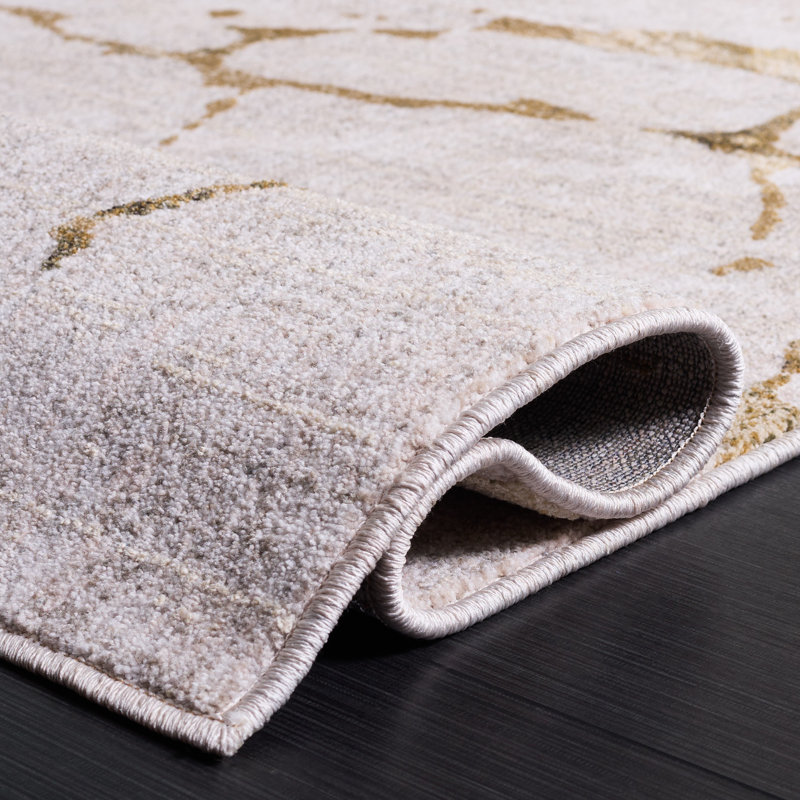 Tapis abstrait Marvel, Rectangle 6 pi 7 po x 9 pi 6 po