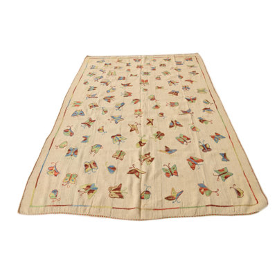 5x8 Petrella Light Beige Rug