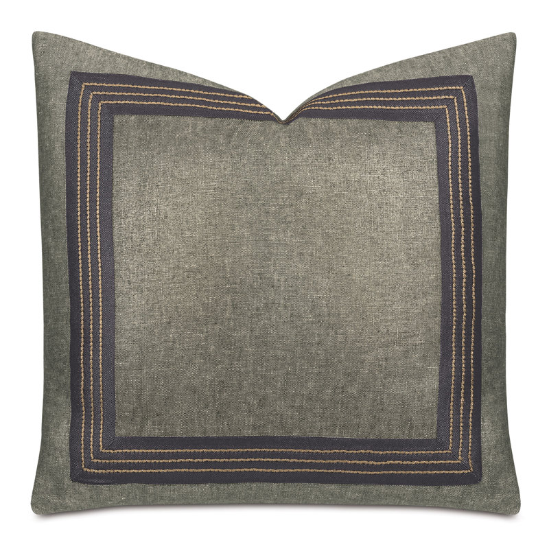 Leonis Linen Square Pillow Cover & Insert