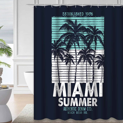 Rideau de douche Summer Beach