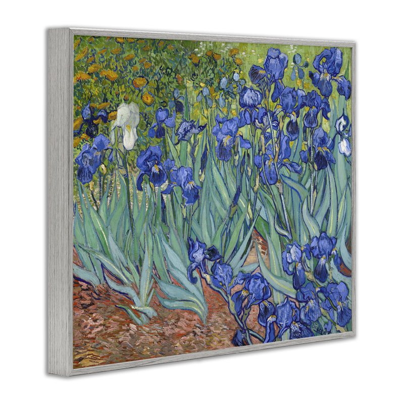 «Classic Van Gogh Irises», art giclée par one1000paintings, Estampe numérique Farmhouse, H 16 po x l 20 po