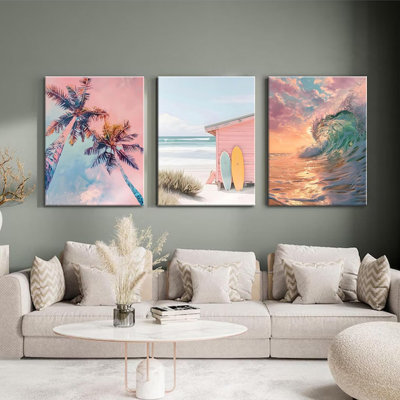3 Piece Wrapped Canvas Print