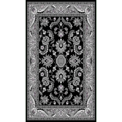 Aaronae Oriental Area Rug in Ash