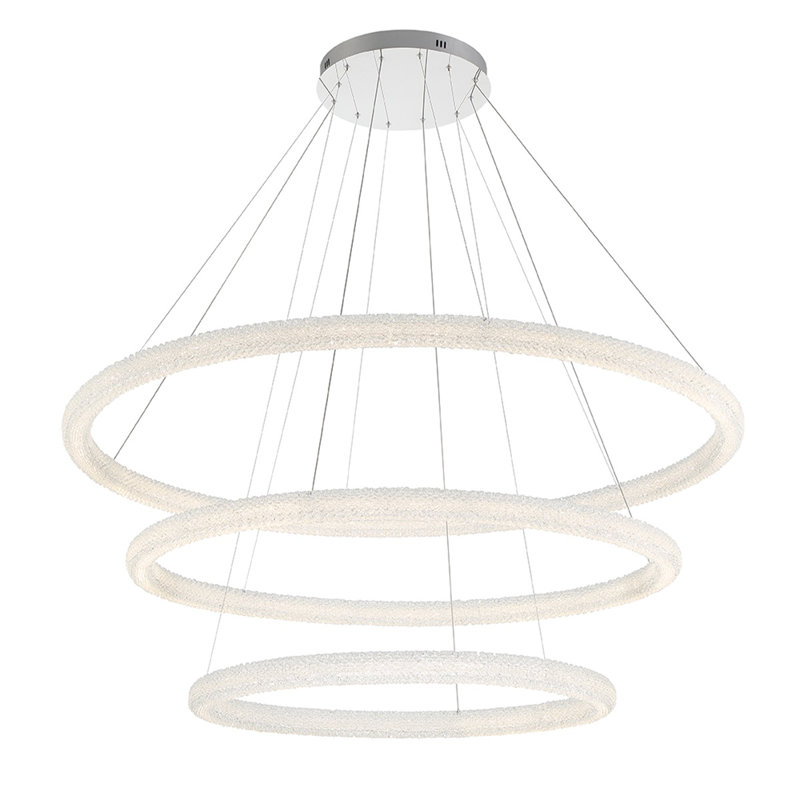 Sassi 1 light Chandelier in Chrome