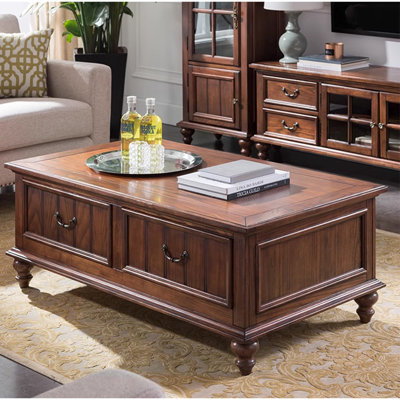 American country all solid wood coffee table