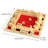 Shut The Box 4 Sided Wooden Board Strategy Game Learning Numbers 2-4 Players Classic Table Dice Game for Kids