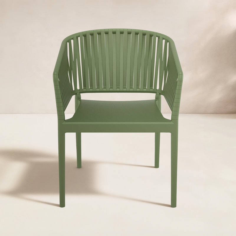 Chaise de salle à manger Newport, Vert olive