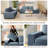 Pinederosa 88.58'' Chenille Square Arm Sofa-770371774