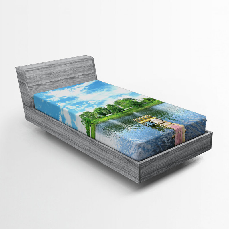 Microfiber Fitted Sheet, Twin Fitted Sheet