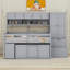Jazhari Multifunctional Loft Bed with Stair, Desk, Cabinet and Wardrobe-1639854996-1635889934