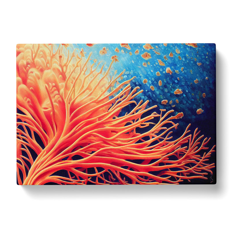 Coral Reef Art Vol.2 - Wrapped Canvas, 35cm H x 50cm W x 3cm D