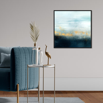 " Golden Powder Over Mist "