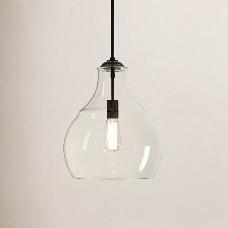 Luminaire suspendu à 1 lumière Seagrove, Bronze huilé