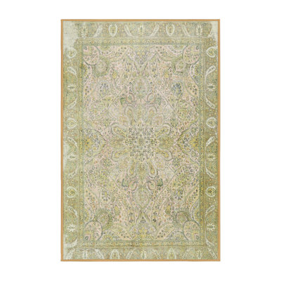 Tapis oriental vert clair Stan