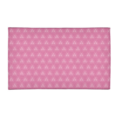 Chenille Geometric Indoor Rug
