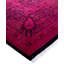 Tapis rose en laine noué à la main de style moderne et contemporain Caceres 9 pi 1 po x 11 pi 10 po