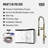Zurich 27" H 1-handle Pull-Down Kitchen Faucet-100097102