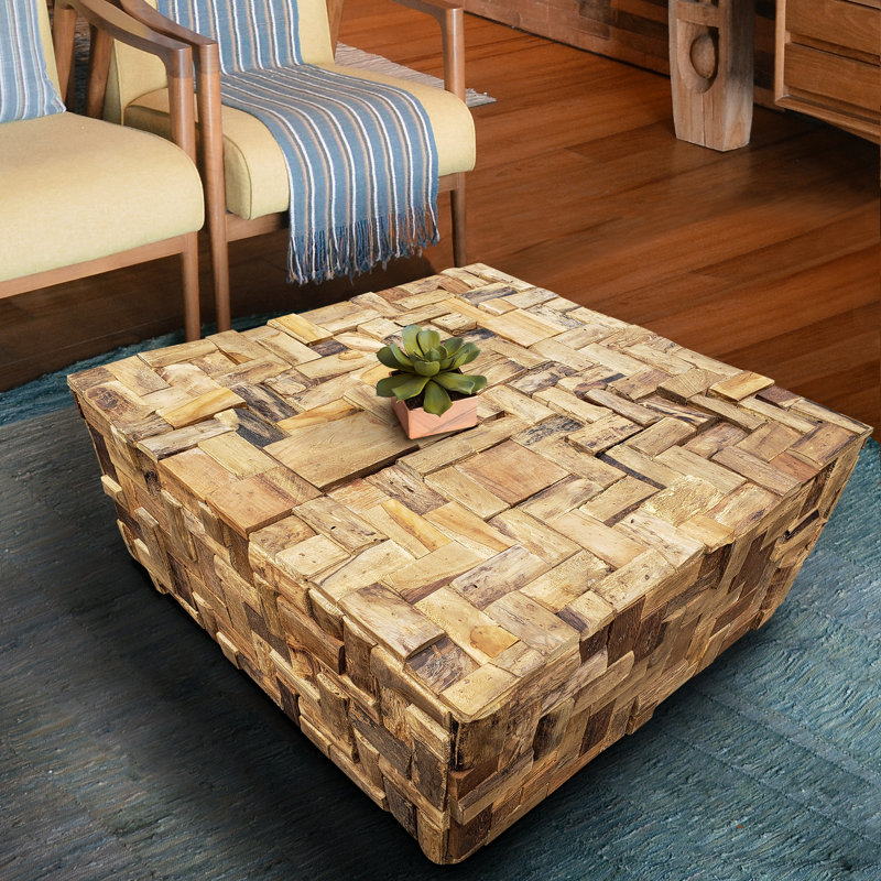 Hoang Solid Wood Coffee Table