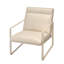 Hemingway Leather Accent Chair, Saddle-1091622049