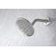 Système de garniture de douche Ultra Faucets Twist Collection: pomme de douche ronde de 6 po, ensemble de poignées simples, bec de baignoire et valve brute inclus - nickel brossé-92460919
