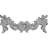 Amelia 5.13'' H x 13'' W x 1.12'' D Urethane Onlay Scroll