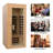 1 - Person Indoor Bluetooth Compatible FAR Infrared Sauna in Hemlock