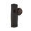 Prairie Plate with Egg & Dart Door Knob
