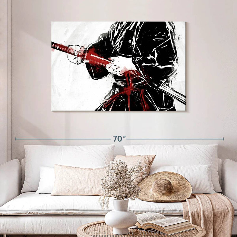 Sireci Katana Man, 30" H x 45" W