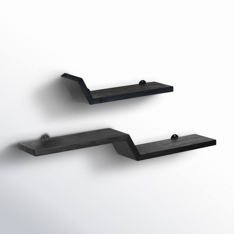 Marv Set Of 2 Wall Mounted Shelves