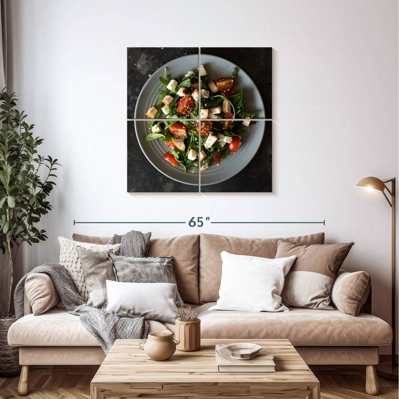 Salade de poulet à la feta Yarlin, H 38 po x l 38 po